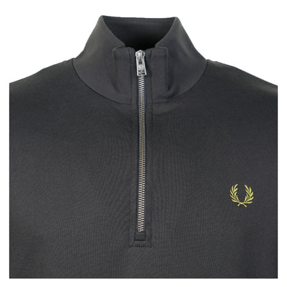 Half Zip Sweatshirt Anchor Grey