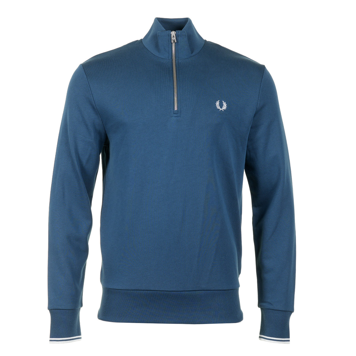 Half Zip Sweatshirt Mod Blue Slate