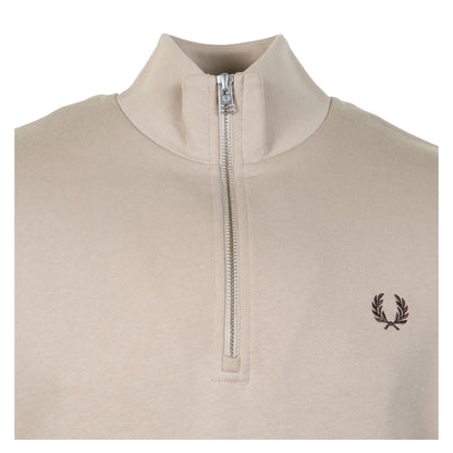 Half Zip Sweatshirt Warm Oat