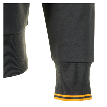 Half Zip Sweatshirt Anchor Grey / Golden Yellow