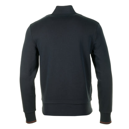 Half Zip Sweatshirt Navy / Brandy / Rich Brown