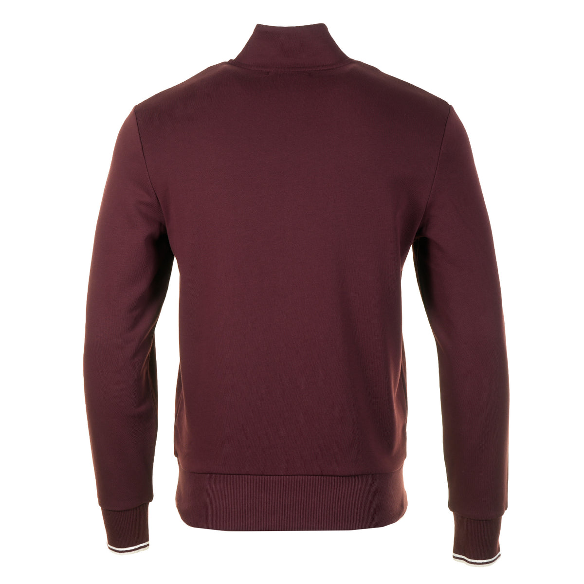 Half Zip Sweatshirt Oxblood / Ecru