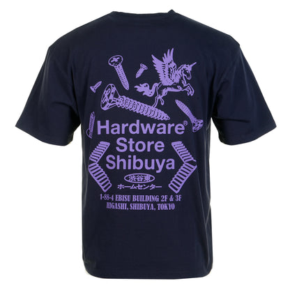Hardware Store Shibuya T Shirt Maritime Blue