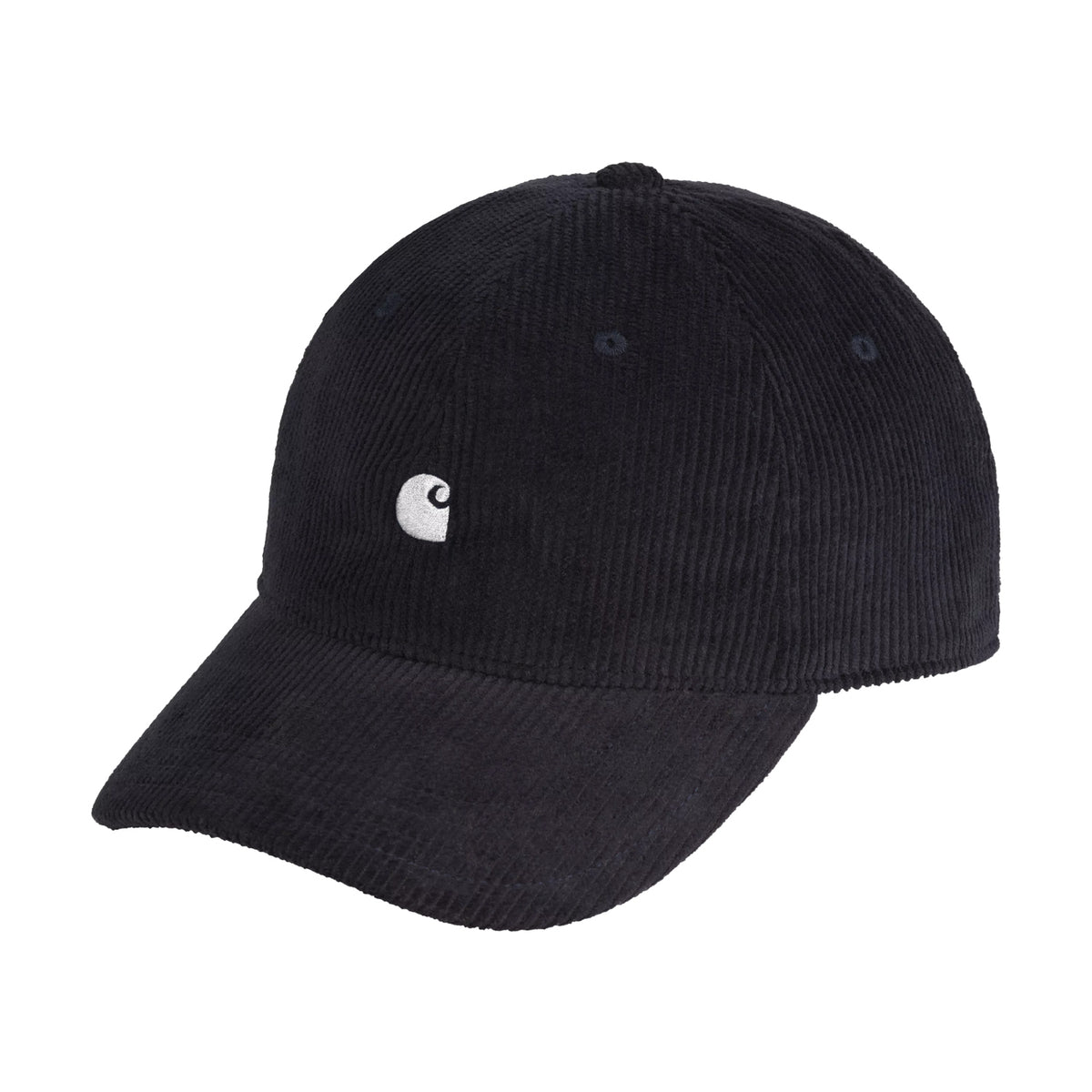 Harlem Corduroy Cap Navy White