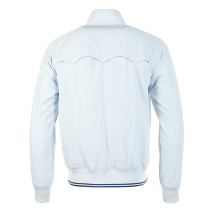 Crinkle Harrington Jacket Dusky Blue