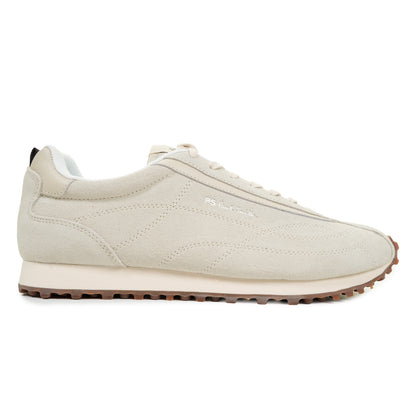 Haskell Suede Trainers Off White
