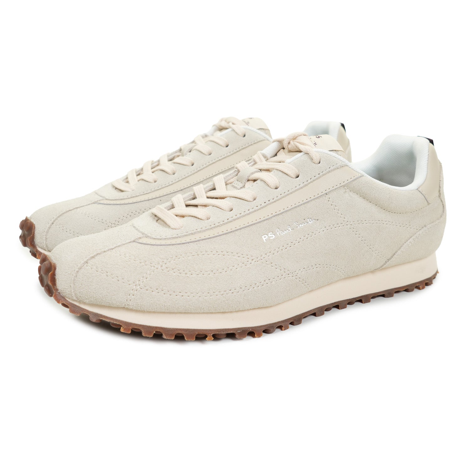 Haskell Suede Trainers Off White