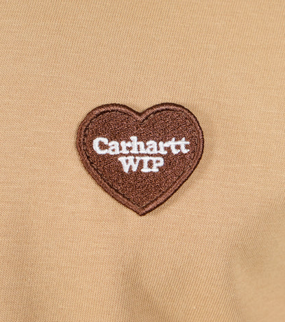 Short Sleeve Heart 2 Hartt T Shirt Dusty Brown