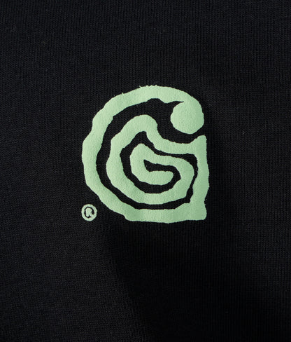 Short Sleeve Helix T Shirt Black
