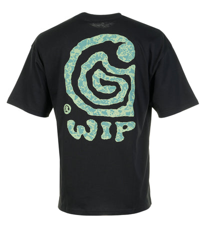 Short Sleeve Helix T Shirt Black