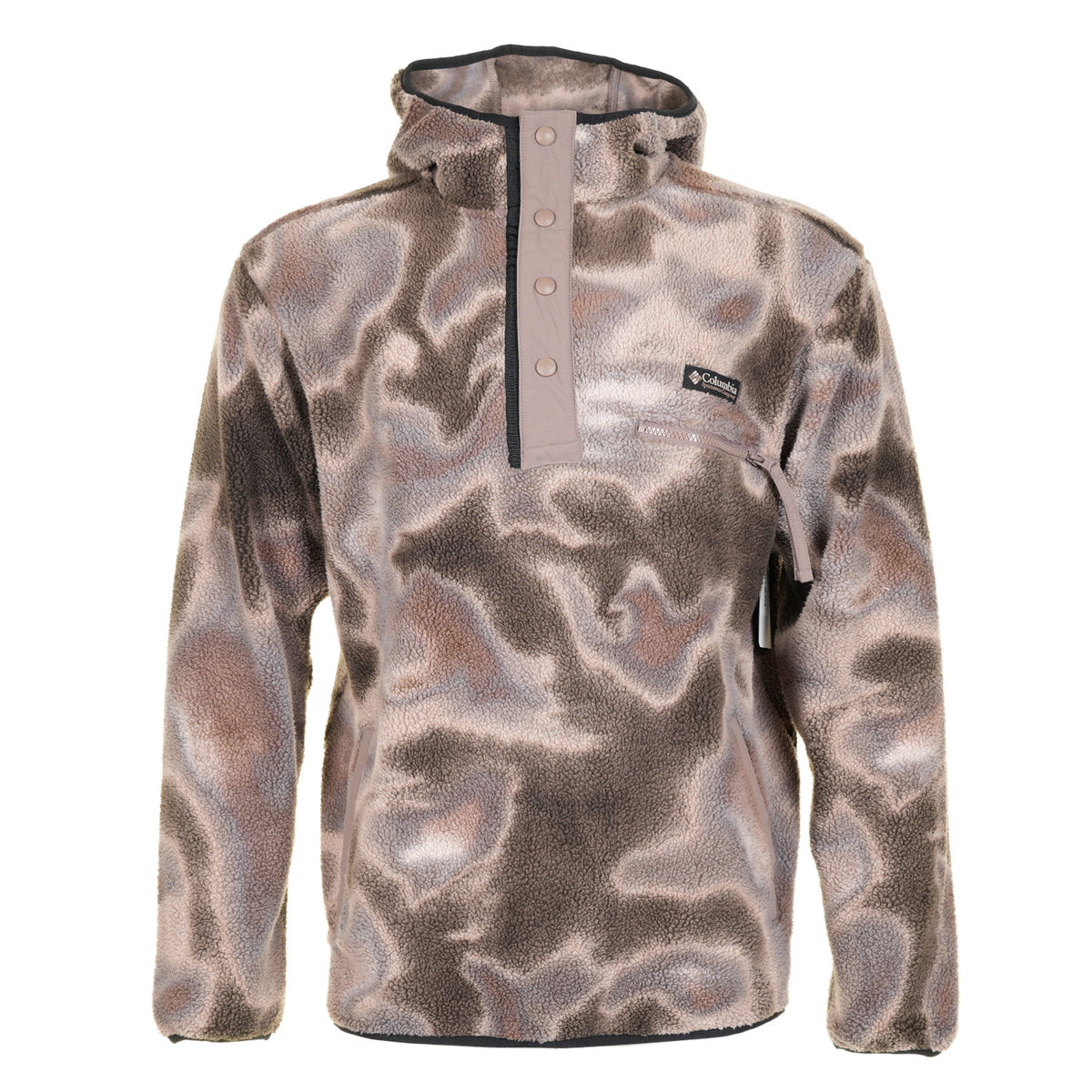 Helvetia 2 Printed Hoodie Iron Dyeflow