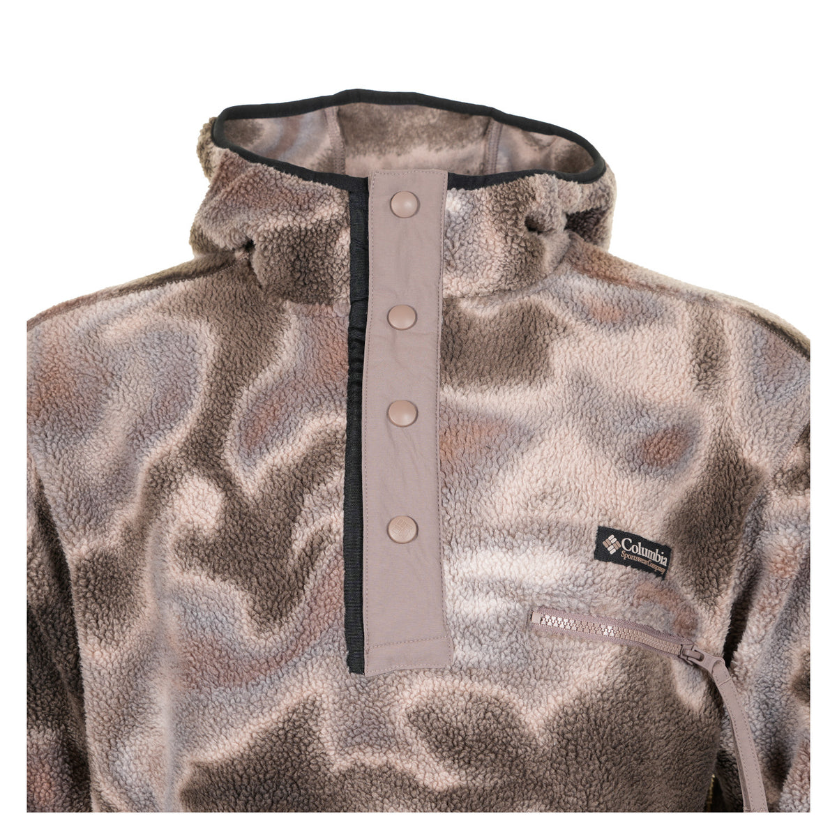 Helvetia 2 Printed Hoodie Iron Dyeflow