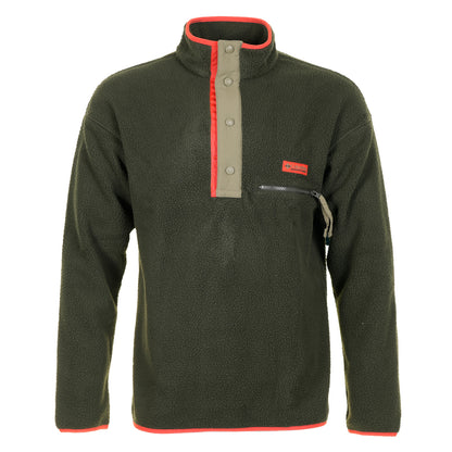Helvetia 2 Half Snap Fleece Greenscape