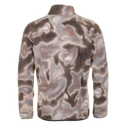 Helvetia 2 Printed Half Snap Fleece Iron Dyeflow