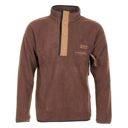 Helvetia 2 Half Snap Fleece Tobacco