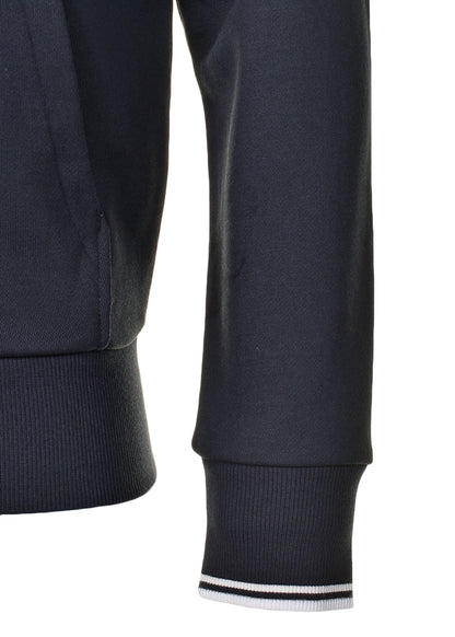 Hooded Zip Through Sweatshirt Navy