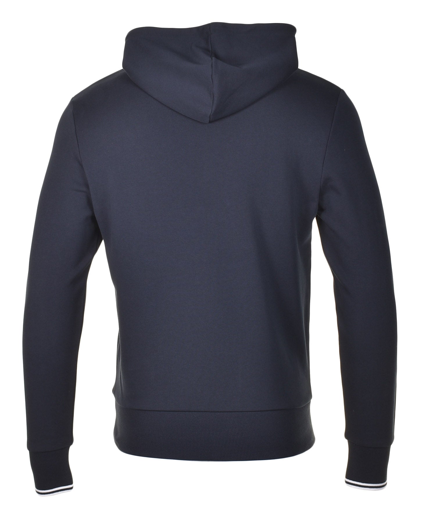 Tipped Hooded Sweatshirt Navy
