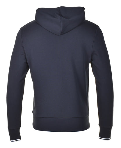 Tipped Hooded Sweatshirt Navy