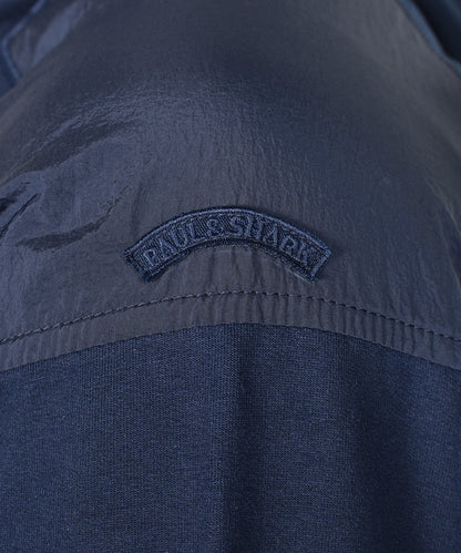 Econyl Stretch Fleece Hoody Navy