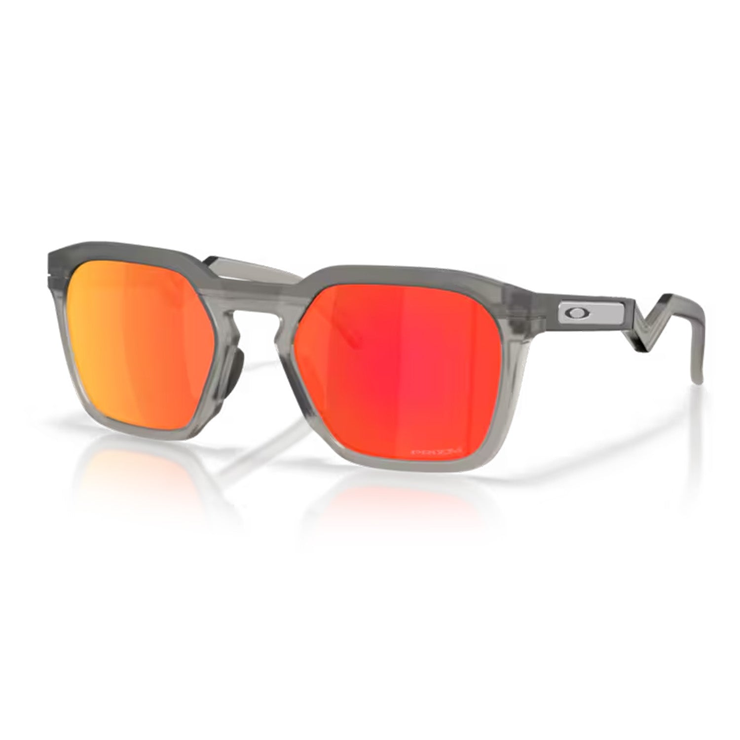 HSTN SQ Matte Grey Smoke Sunglasses