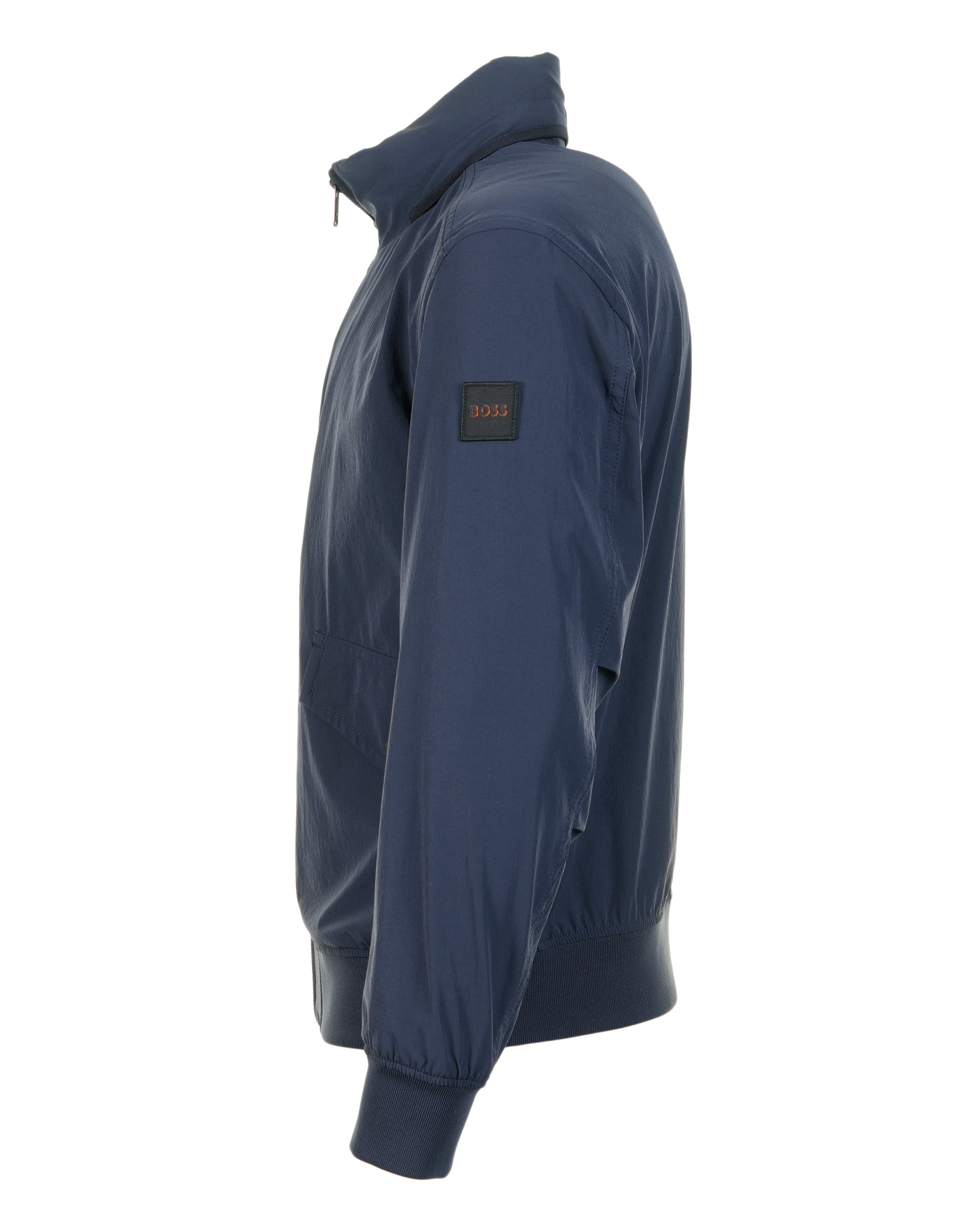 Ohice Full Zip Hooded Jacket Dark Blue