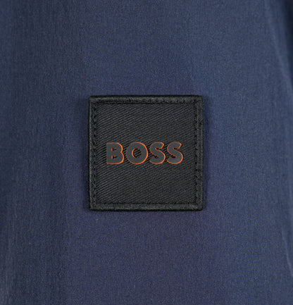 Ohice Full Zip Hooded Jacket Dark Blue
