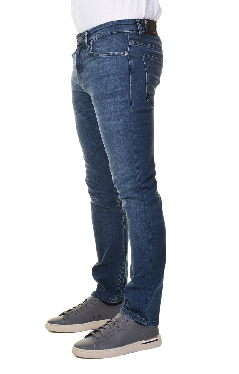 Delaware Slim Fit Stretch Jeans 419 Navy