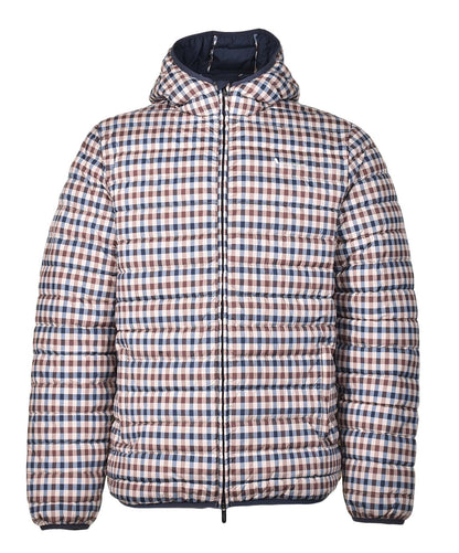 Active Hooded Puffer Jacket Club Check