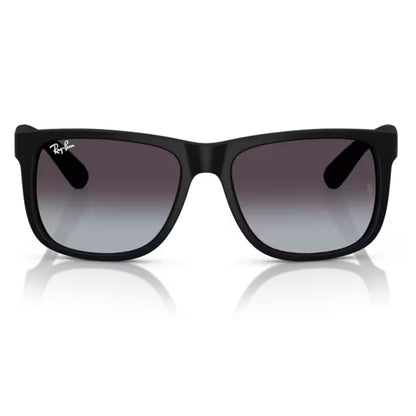 Ray-Ban Justin Rubber Black / Light Grey Gradient Dark Grey