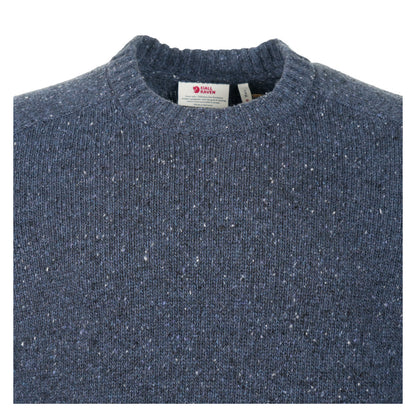 Ovik Neps Knit Sweater M Dark Navy