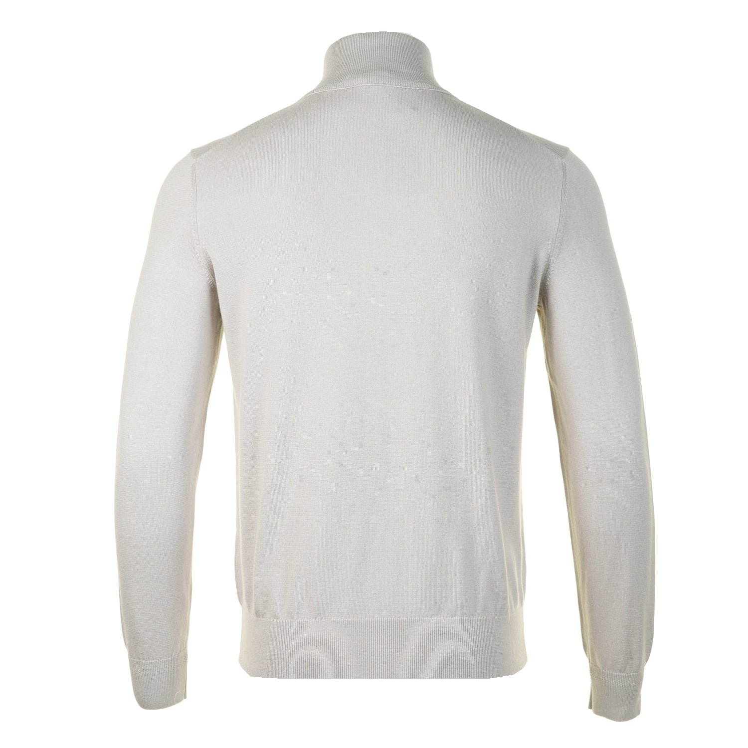 Kanobix Knitted Quarter Zip 070 Open Grey