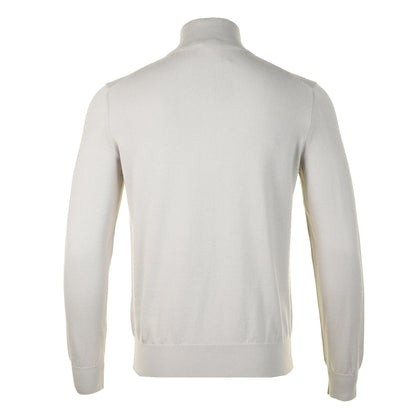 Kanobix Knitted Quarter Zip 070 Open Grey