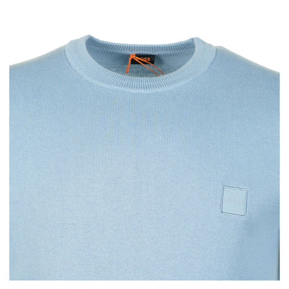 Kanovano Knitted Jumper 458 Open Blue