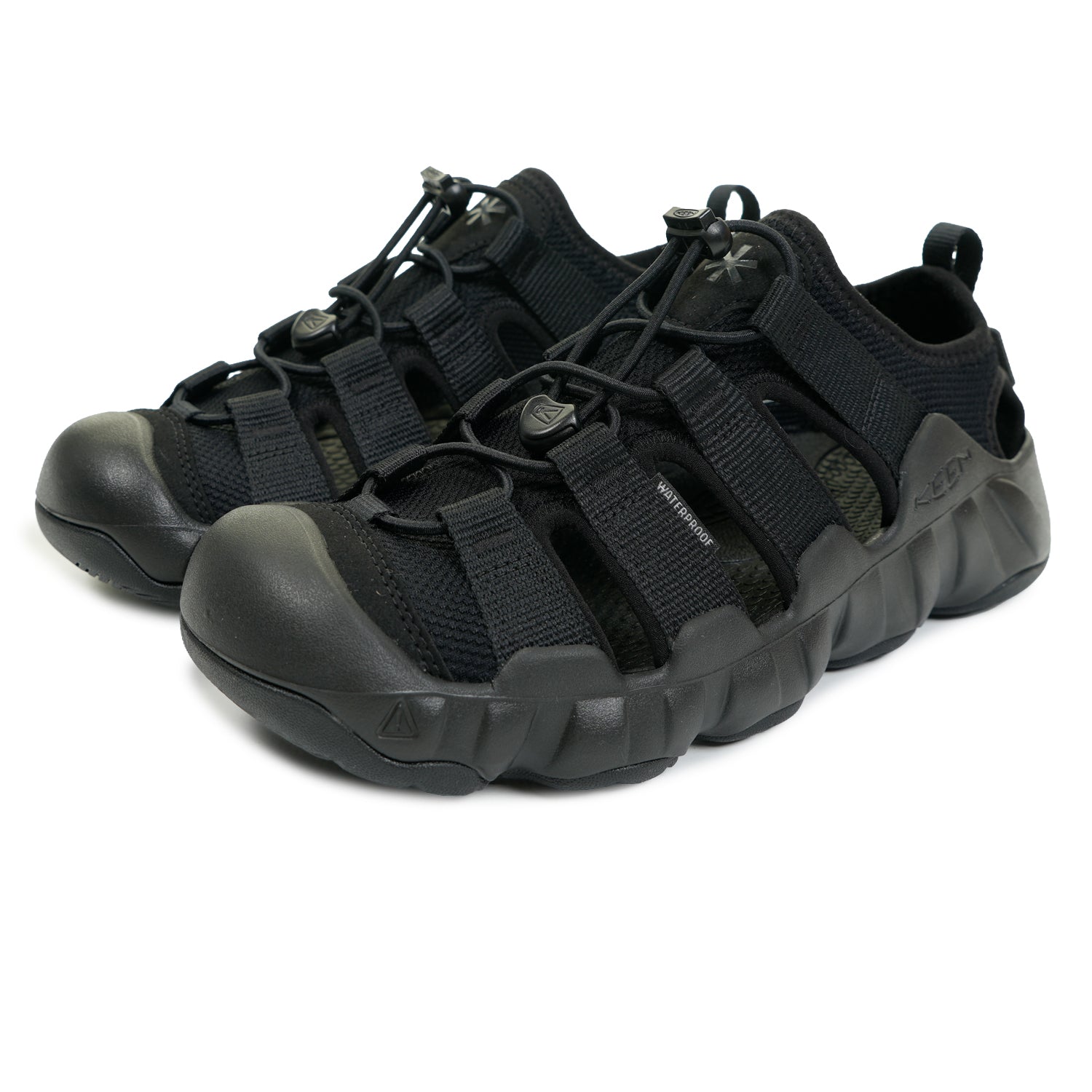 Keen x Snow Peak Hyperport H2 Sandal Triple Black