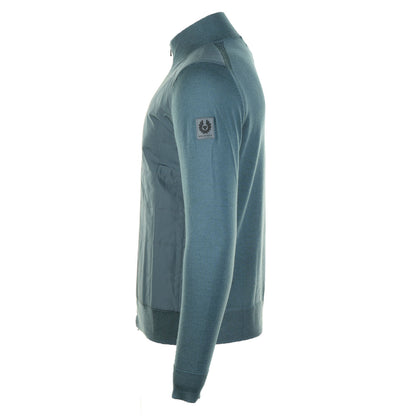 Kelbrook Zip Cardigan Petrol