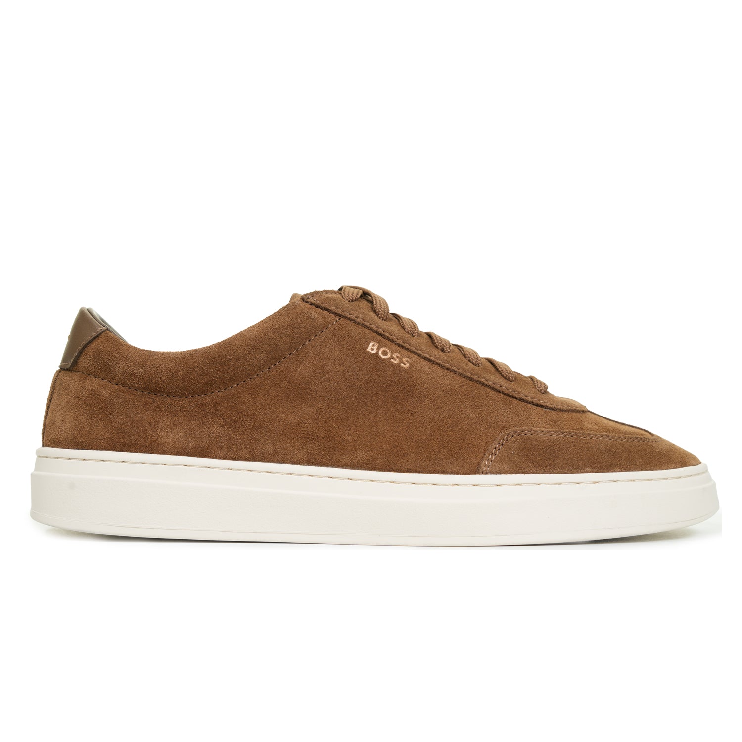 Kieran Tenn Suede Trainers Medium Beige