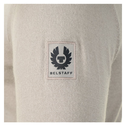 Belstaff Kilmington Quarter Zip Dark Sand
