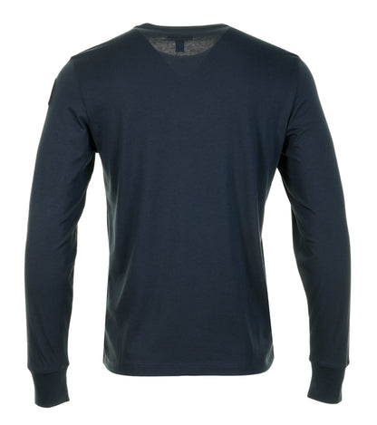 Kip Long T Shirt Blue Navy
