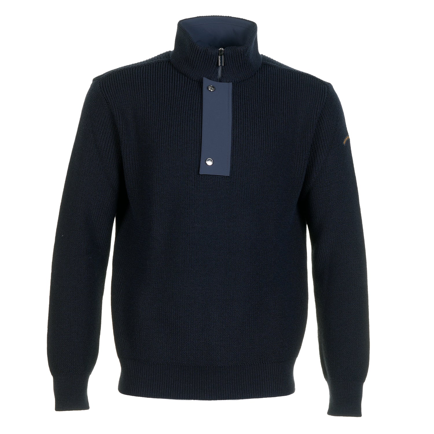 Bio Viscose Half Zip Typhoon Sweater Navy