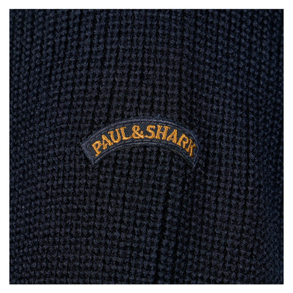 Bio Viscose Half Zip Typhoon Sweater Navy