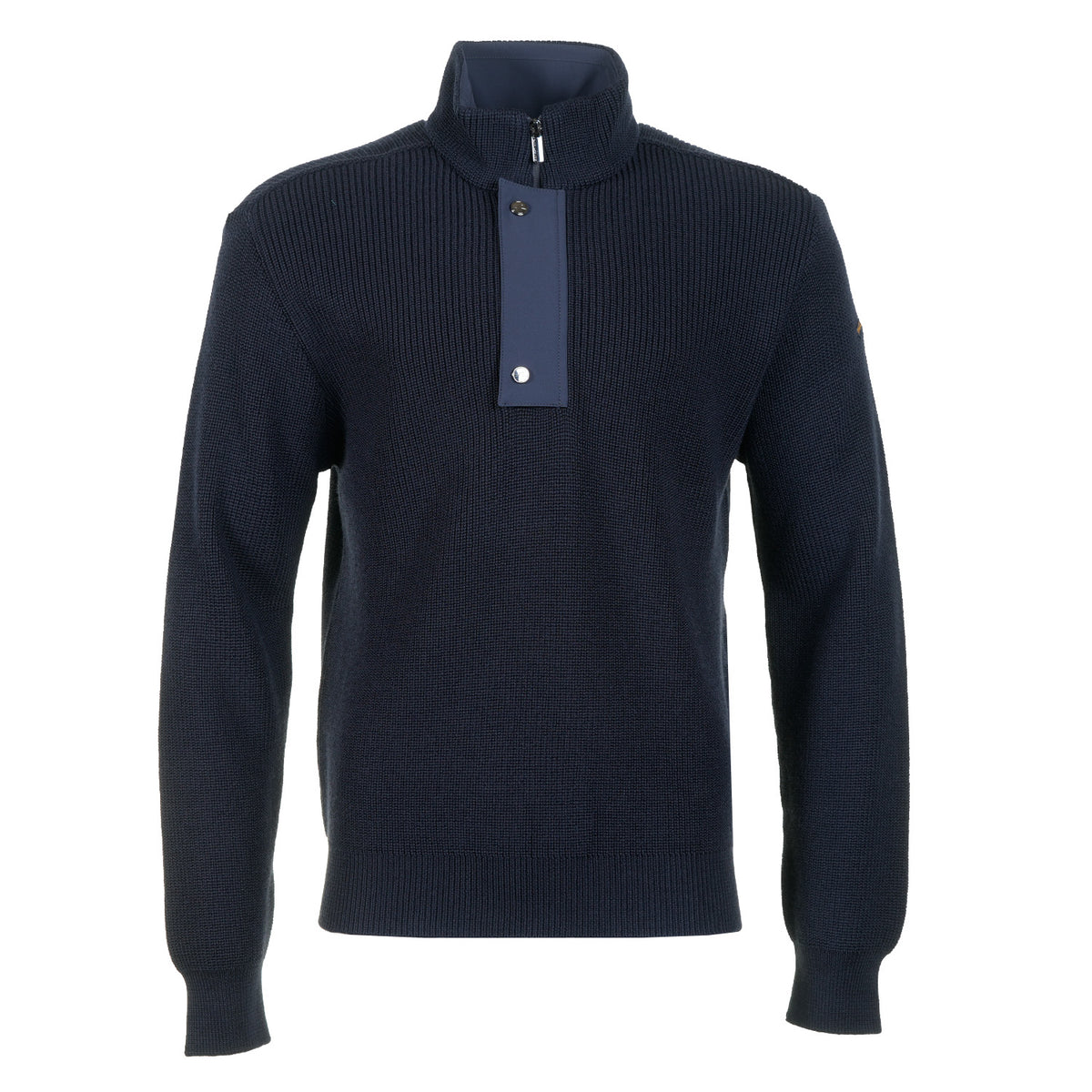 Bio Viscose Half Zip Typhoon Sweater Navy