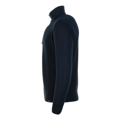 Bio Viscose Half Zip Typhoon Sweater Navy
