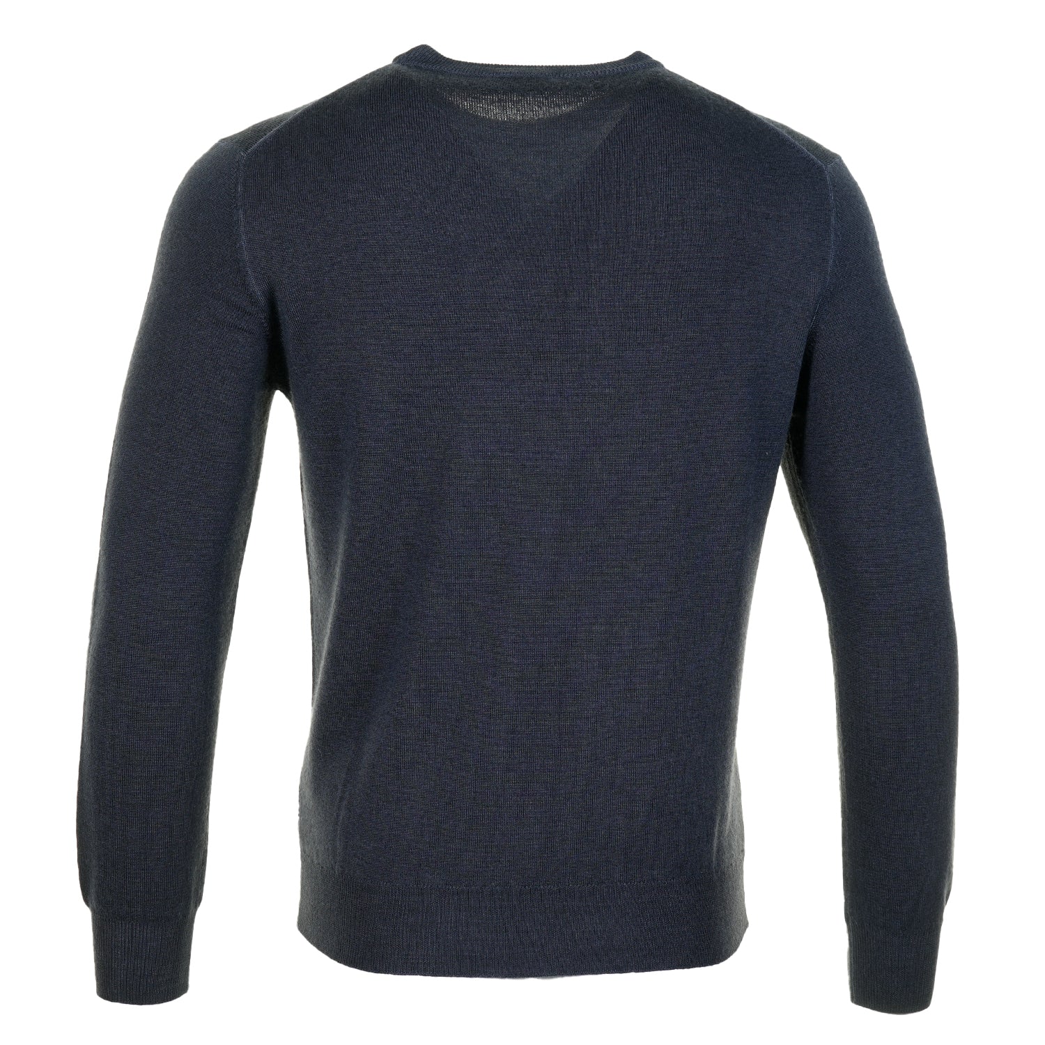 Lambswool Knitted Sweatshirt Navy