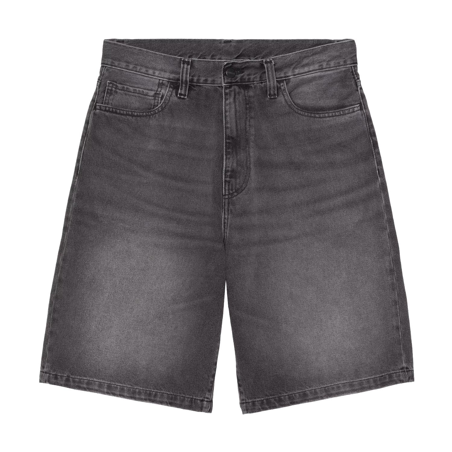 Carhartt WIP Landon Denim Shorts Black Worn Bleached
