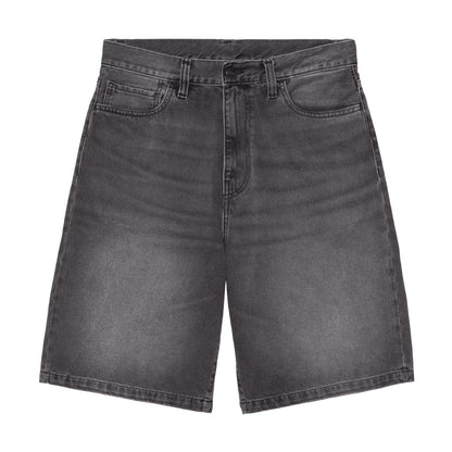 Carhartt WIP Landon Denim Shorts Black Worn Bleached