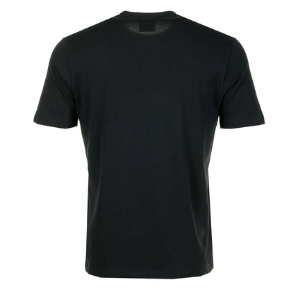 Short Sleeve Shark Logo T Shirt Black