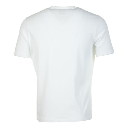 Short Sleeve Shark Logo T Shirt White