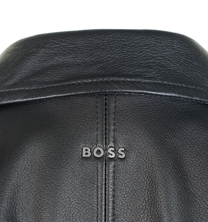 Joloco Leather Jacket Black