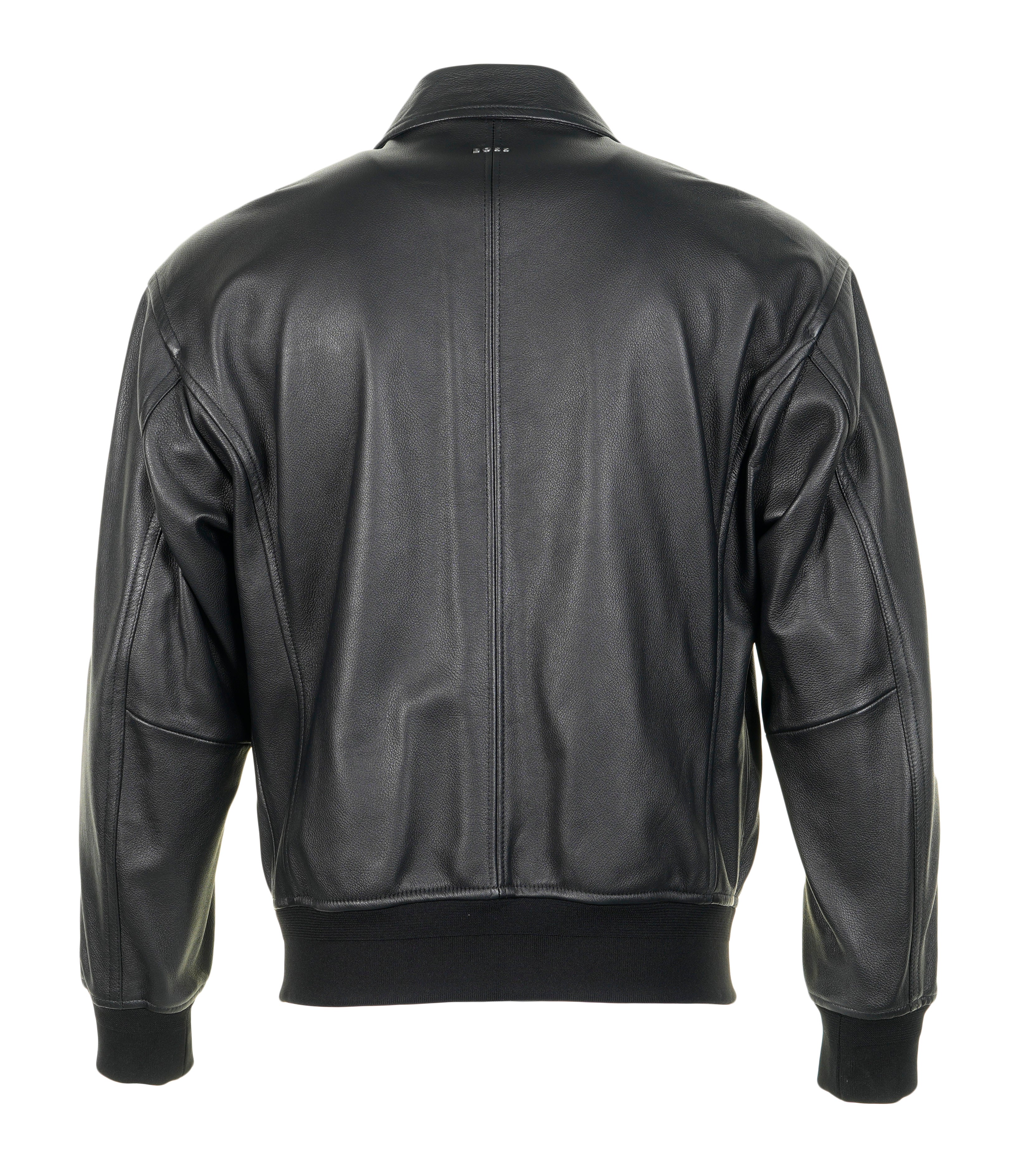 Joloco Leather Jacket Black