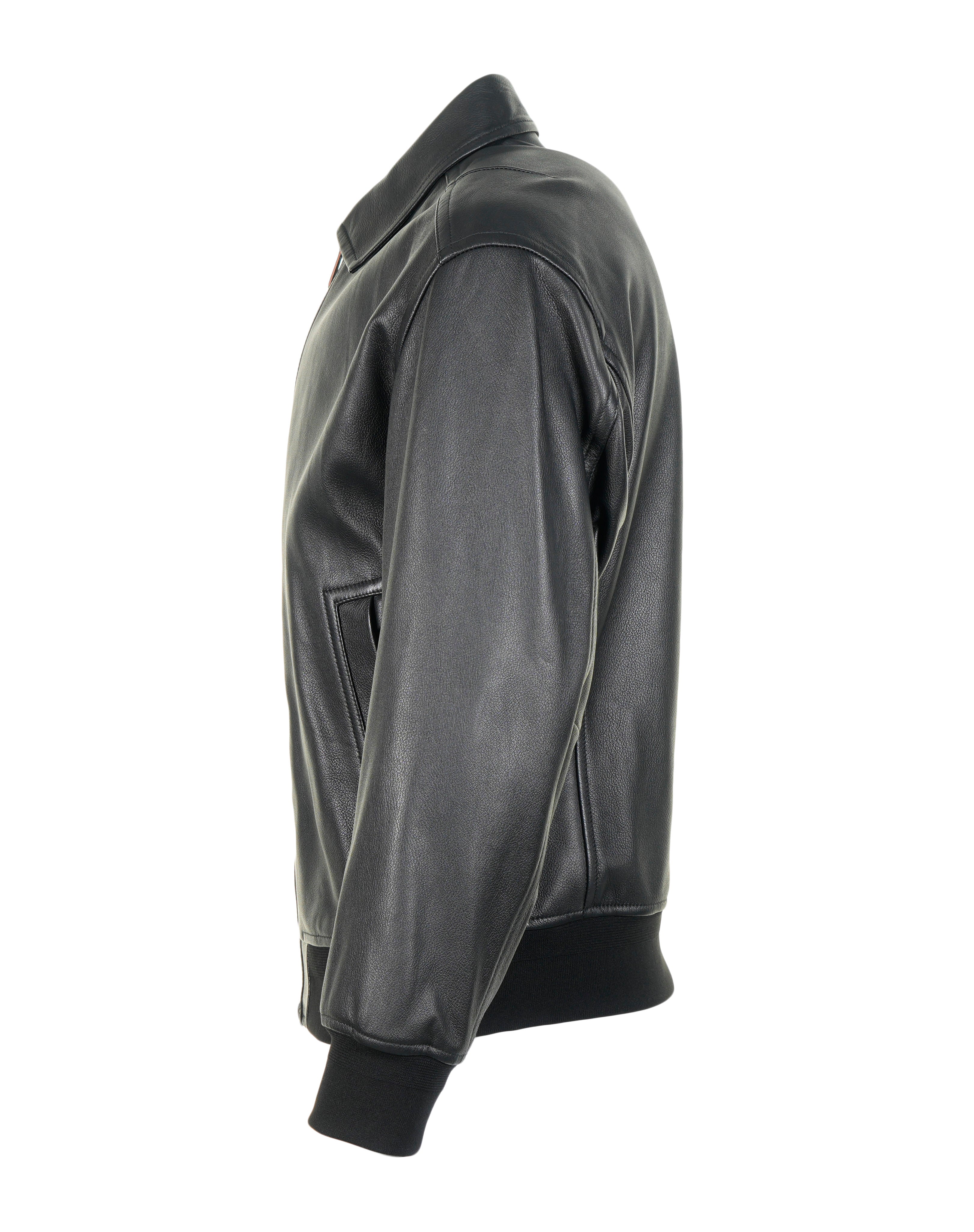 Joloco Leather Jacket Black